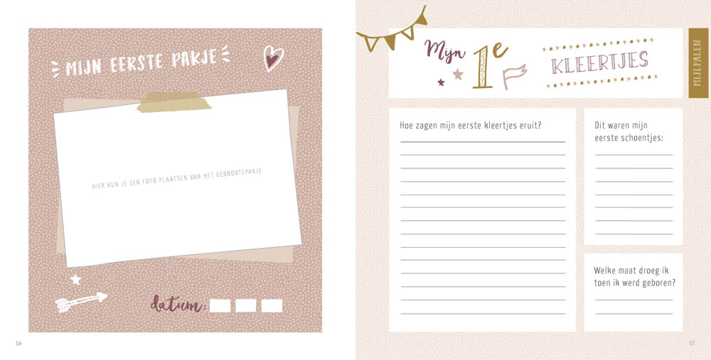 Mijn eerste jaar boek - mint | 9789082693089